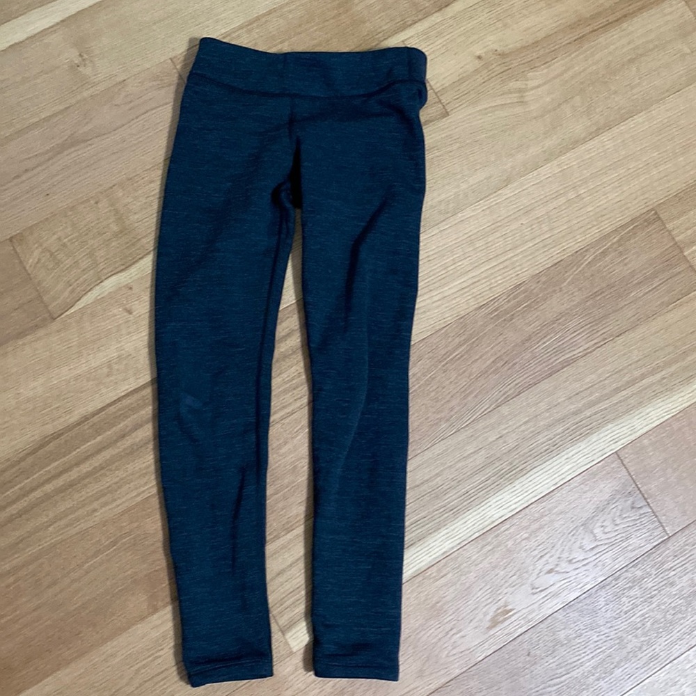 Pair of Athleta girl size 12/large polartec fleece leggings.